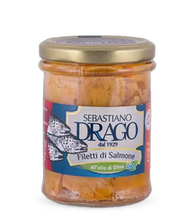 Filets De Saumon À L’huile D’olive Biologique – 200g