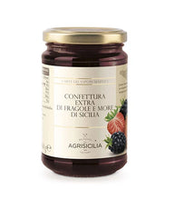 Charger l'image dans la galerie, Confiture Extra De Fraises Et De Mûres De Sicile – 360g