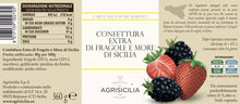 Charger l'image dans la galerie, Confiture Extra De Fraises Et De Mûres De Sicile – 360g