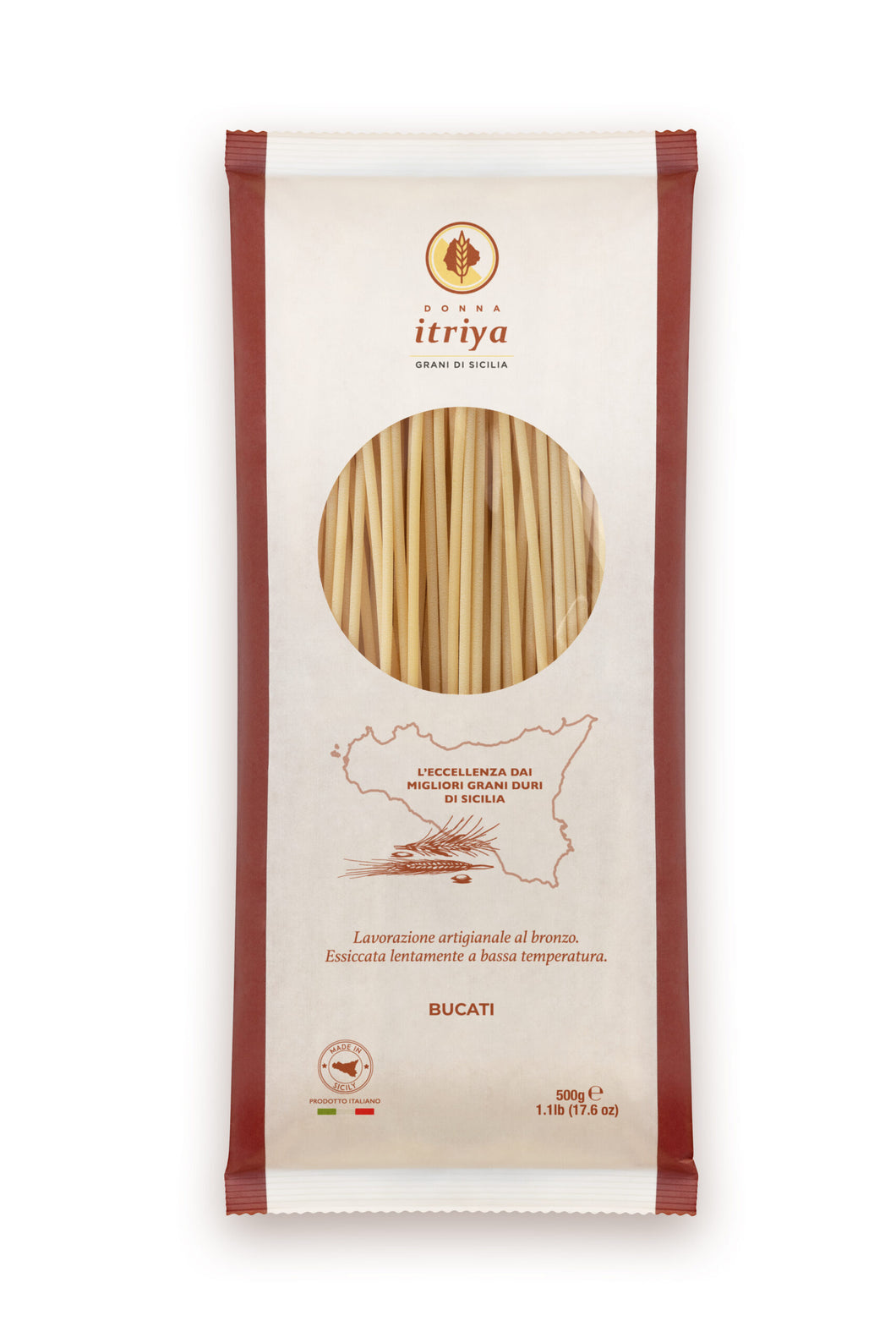 Pâtes aux grains siciliens - Bucatini, 500g