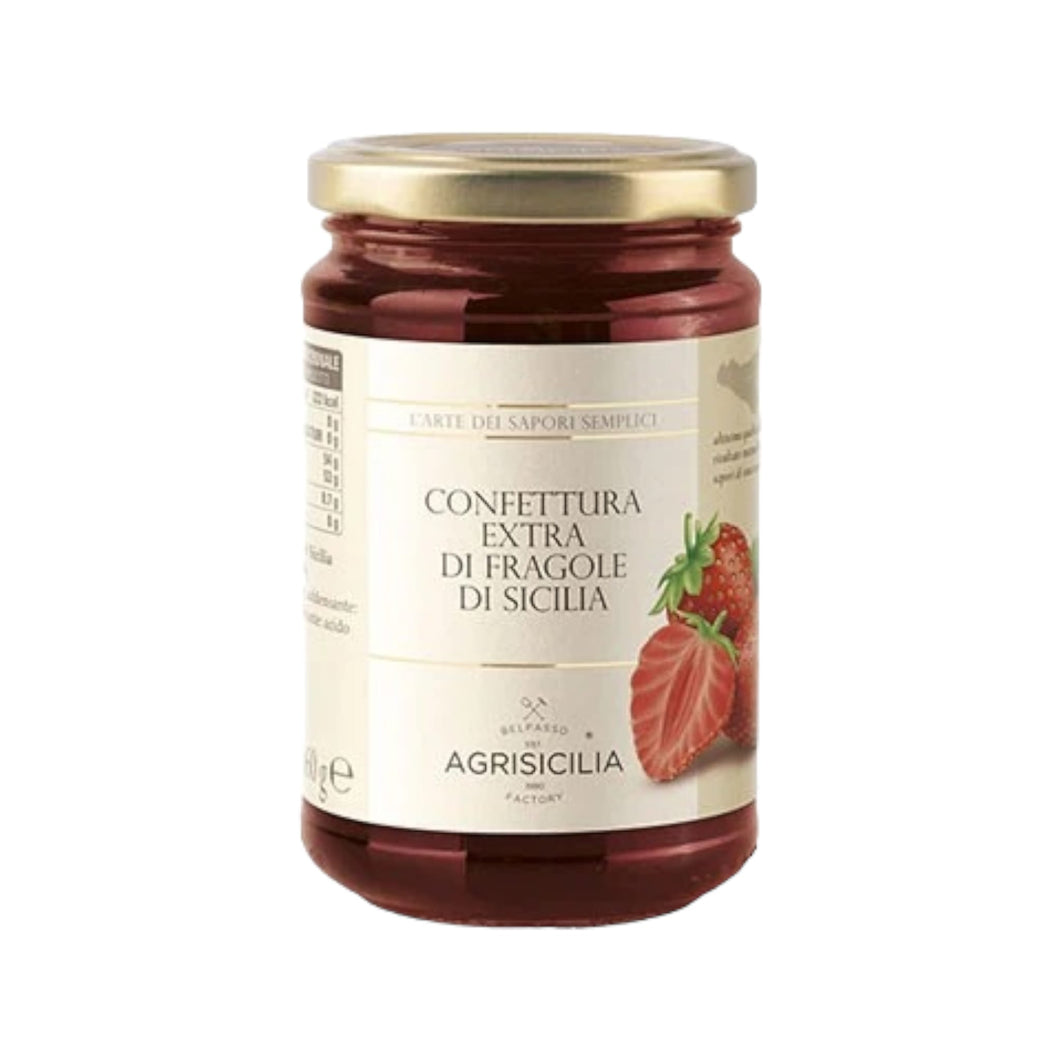 Confiture extra de fraises de Sicile - 360g
